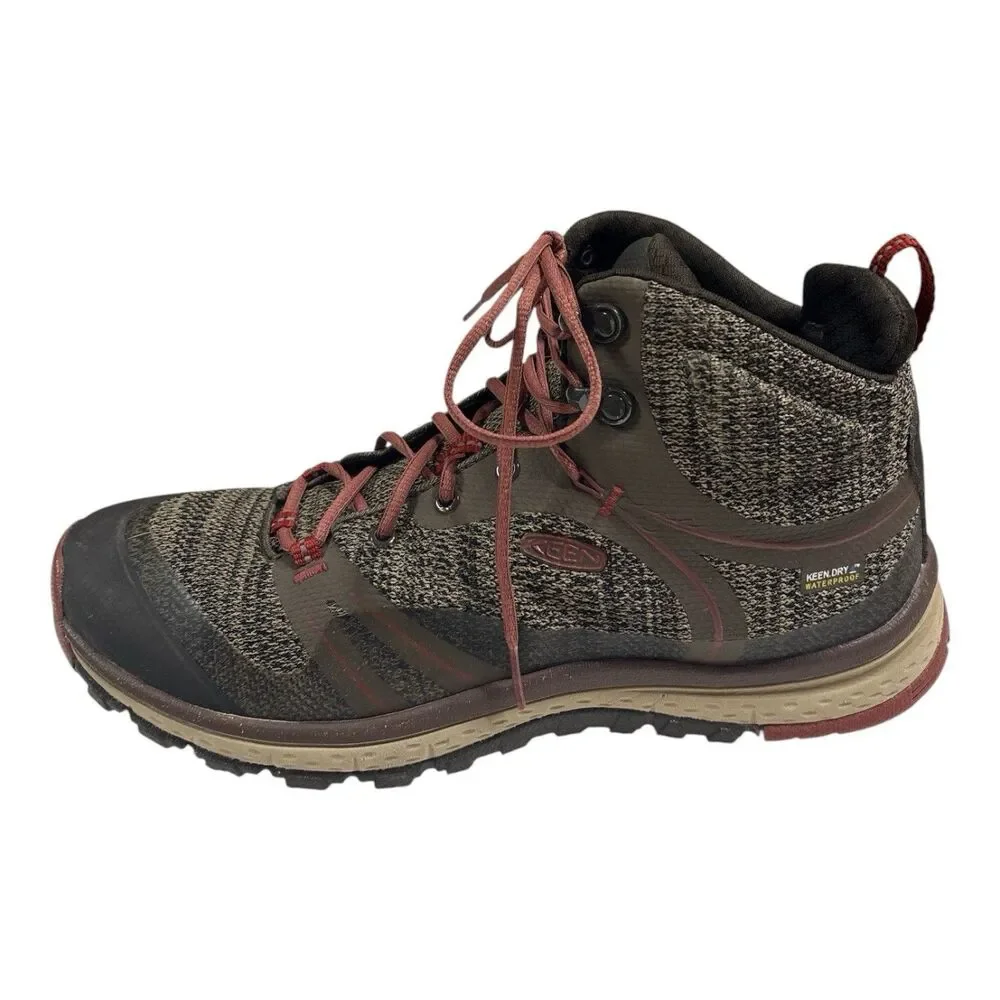 KEEN Terradora Mid Women’s SZ 9.5 Hiking Boots 1017687 Waterproof Outdoors Climb